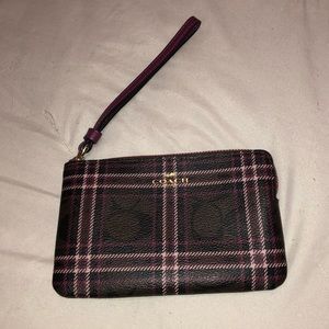 Coach wristlet